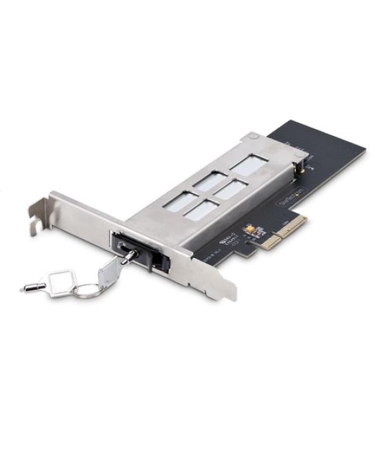StarTech.com Tarjeta PCIe x4 a SSD NVMe M.2 - Rack Móvil Backplane con Bandeja Removible Hot Swap Intercambiable en Caliente - B