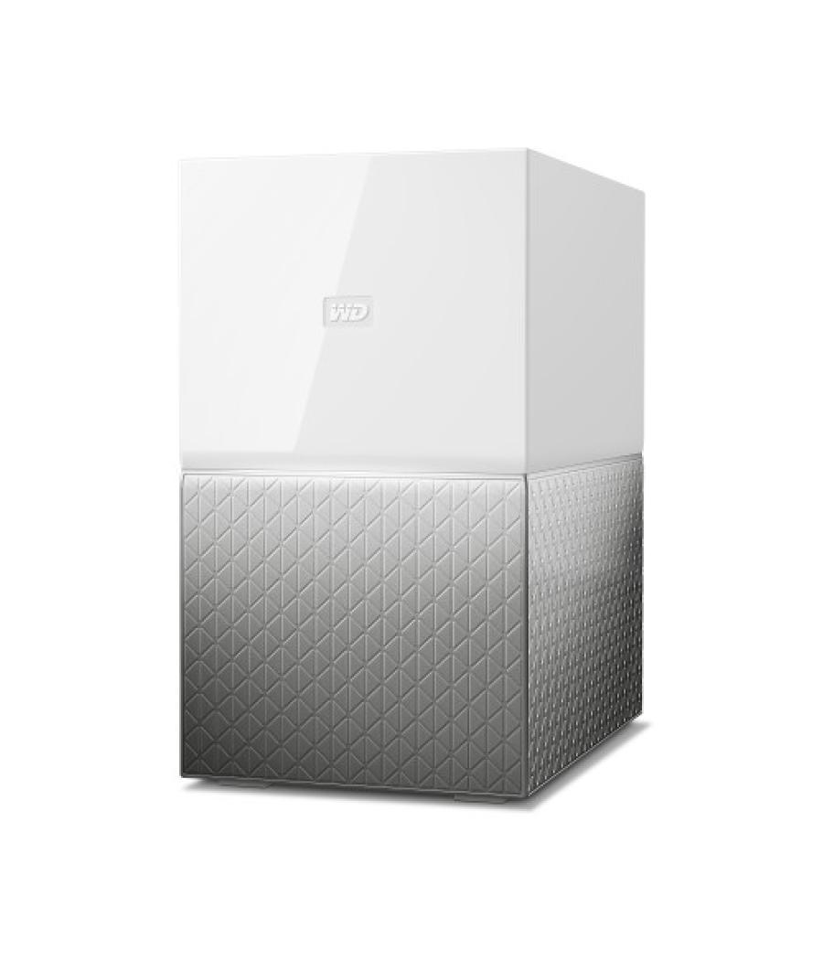 Western digital my cloud home duo dispositivo de almacenamiento personal en la nube 12 tb ethernet blanco