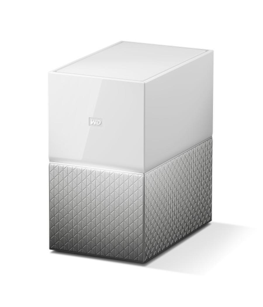 Western digital my cloud home duo dispositivo de almacenamiento personal en la nube 12 tb ethernet blanco