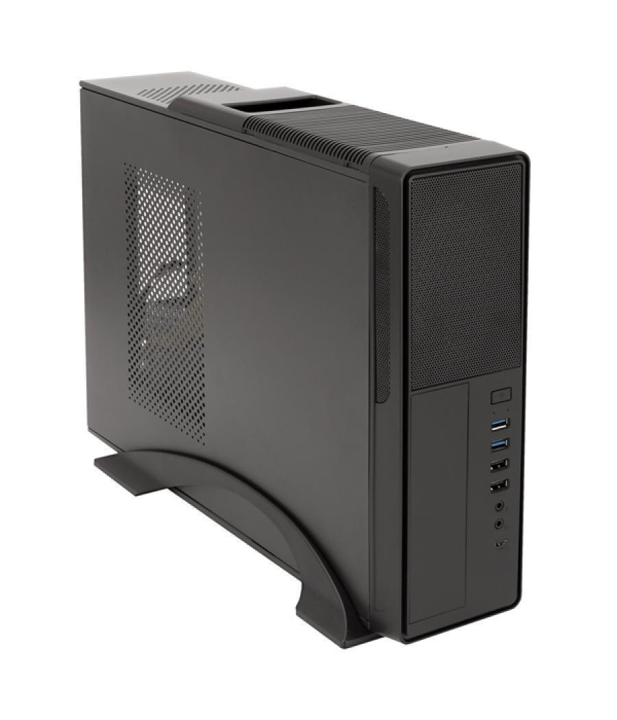 Caja slim micro atx unyka matx 2010se frontal micro perforado conector usb type c con fuente sfx 450w apta para reparaciones