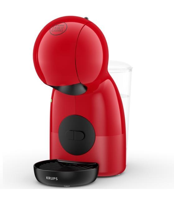Cafetera krups piccolo xs dolce gusto 1600 w, 15 bar color rojo