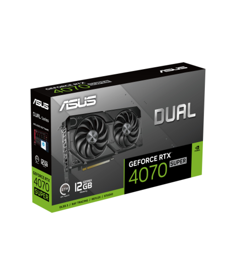 Asus dual -rtx4070s-12g-evo nvidia geforce rtx 4070 super 12 gb gddr6x