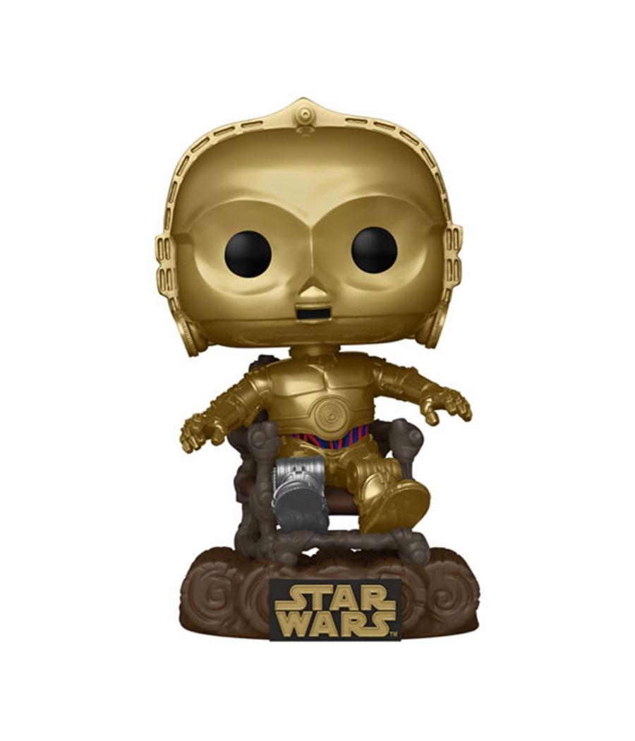 Funko pop star wars retorno del jedi 40 aniversario c - 3po en silla 70744