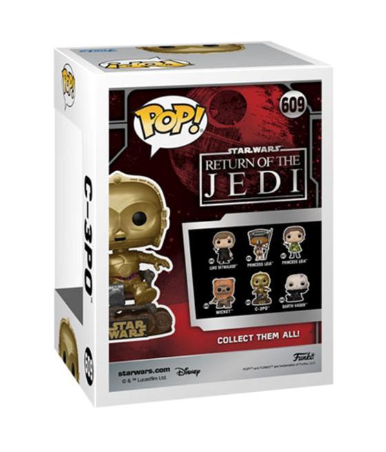 Funko pop star wars retorno del jedi 40 aniversario c - 3po en silla 70744