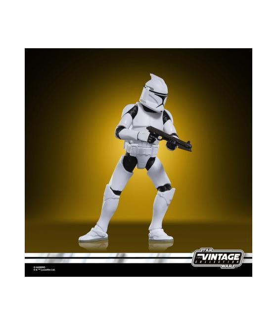 Figura hasbro star wars the vintage collection attack of the clones phase 1 clone trooper