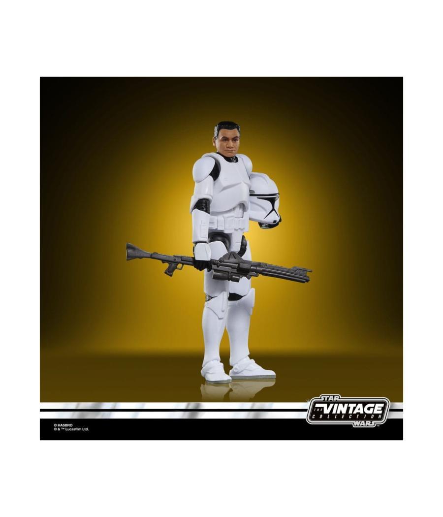 Figura hasbro star wars the vintage collection attack of the clones phase 1 clone trooper