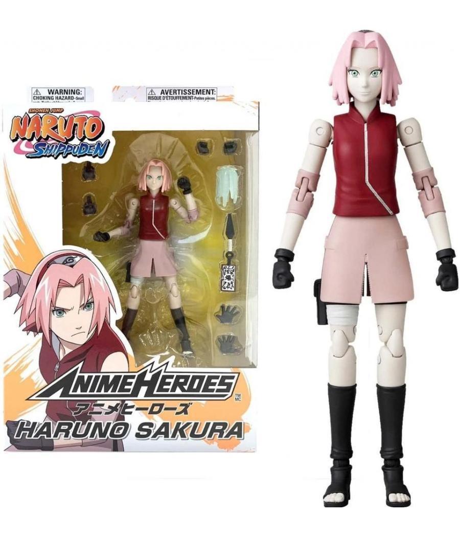 Figura bandai anime heroes naruto haruno sakura