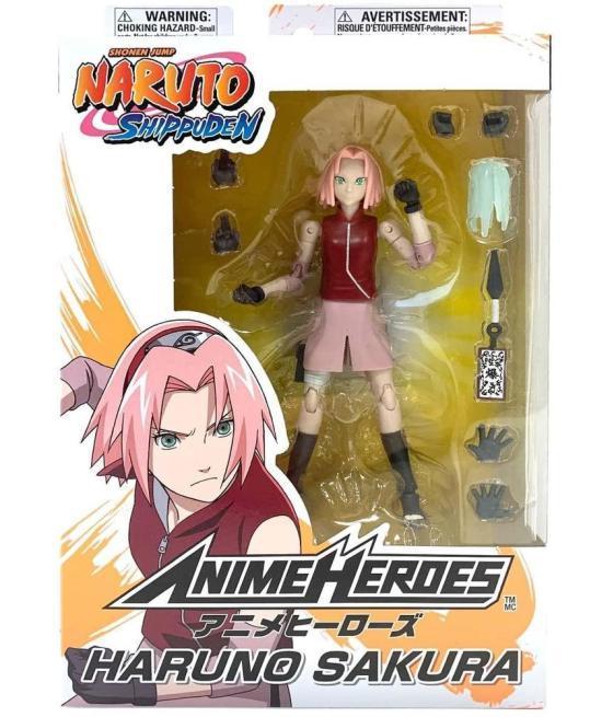 Figura bandai anime heroes naruto haruno sakura