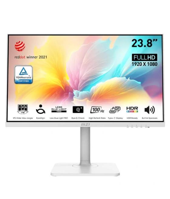 Msi md2412pw monitor 23.8" ips hdmi usb-c mm aa bc