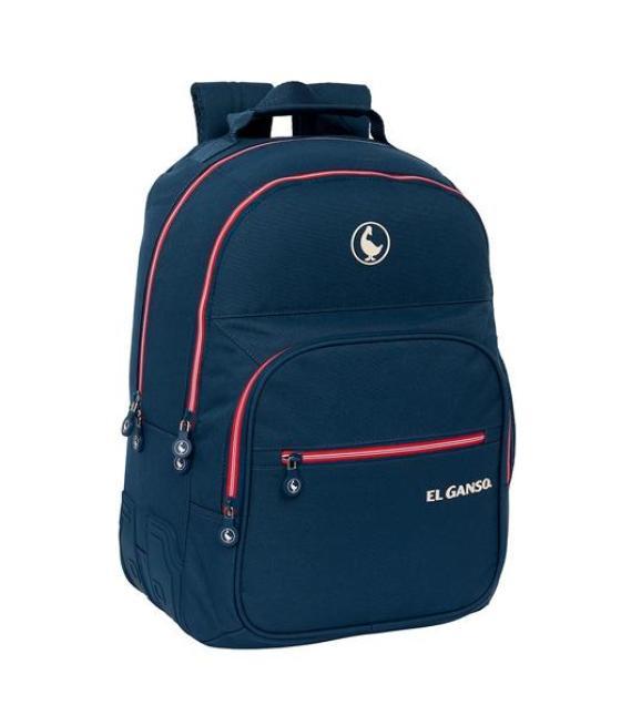 Safta mochila doble adaptable carro el ganso classic 20l azul