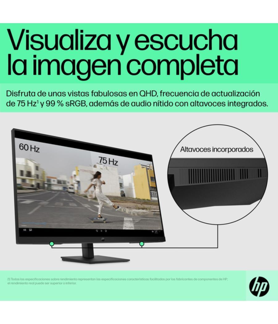 HP P32u G5 80 cm (31.5") 2560 x 1440 Pixeles Quad HD Negro