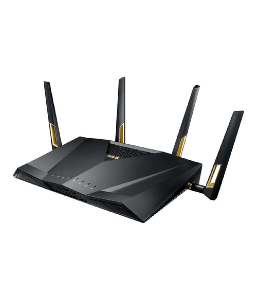 ASUS RT-AX88U router inalámbrico Gigabit Ethernet Doble banda (2,4 GHz / 5 GHz) 4G Negro