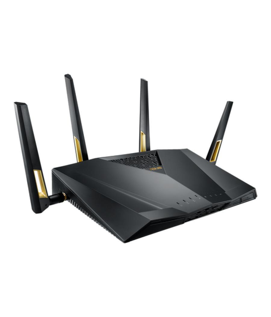 ASUS RT-AX88U router inalámbrico Gigabit Ethernet Doble banda (2,4 GHz / 5 GHz) 4G Negro