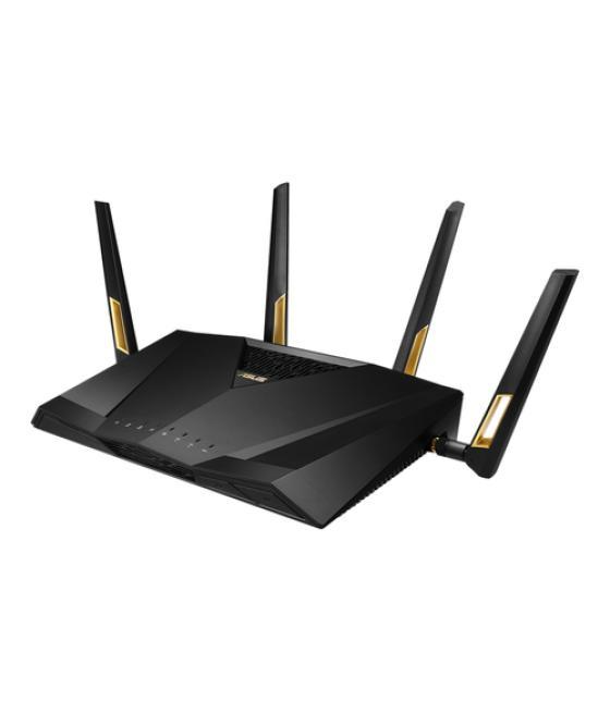 ASUS RT-AX88U router inalámbrico Gigabit Ethernet Doble banda (2,4 GHz / 5 GHz) 4G Negro