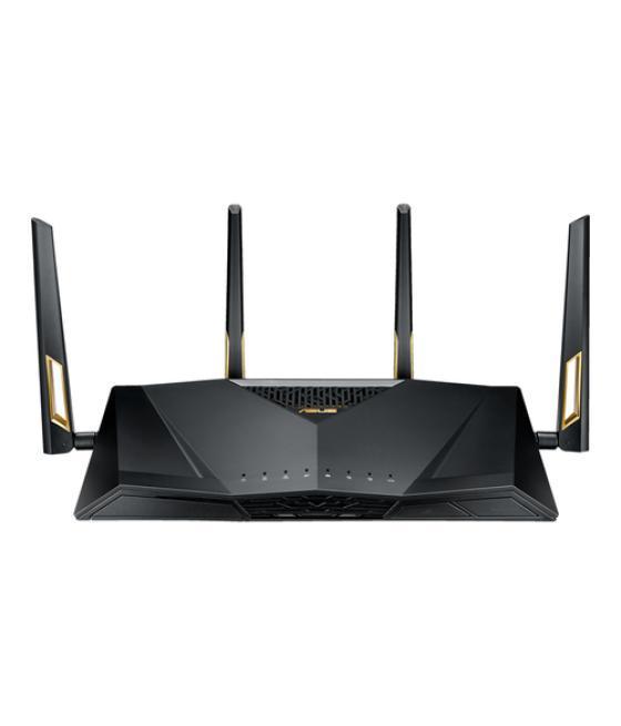 ASUS RT-AX88U router inalámbrico Gigabit Ethernet Doble banda (2,4 GHz / 5 GHz) 4G Negro