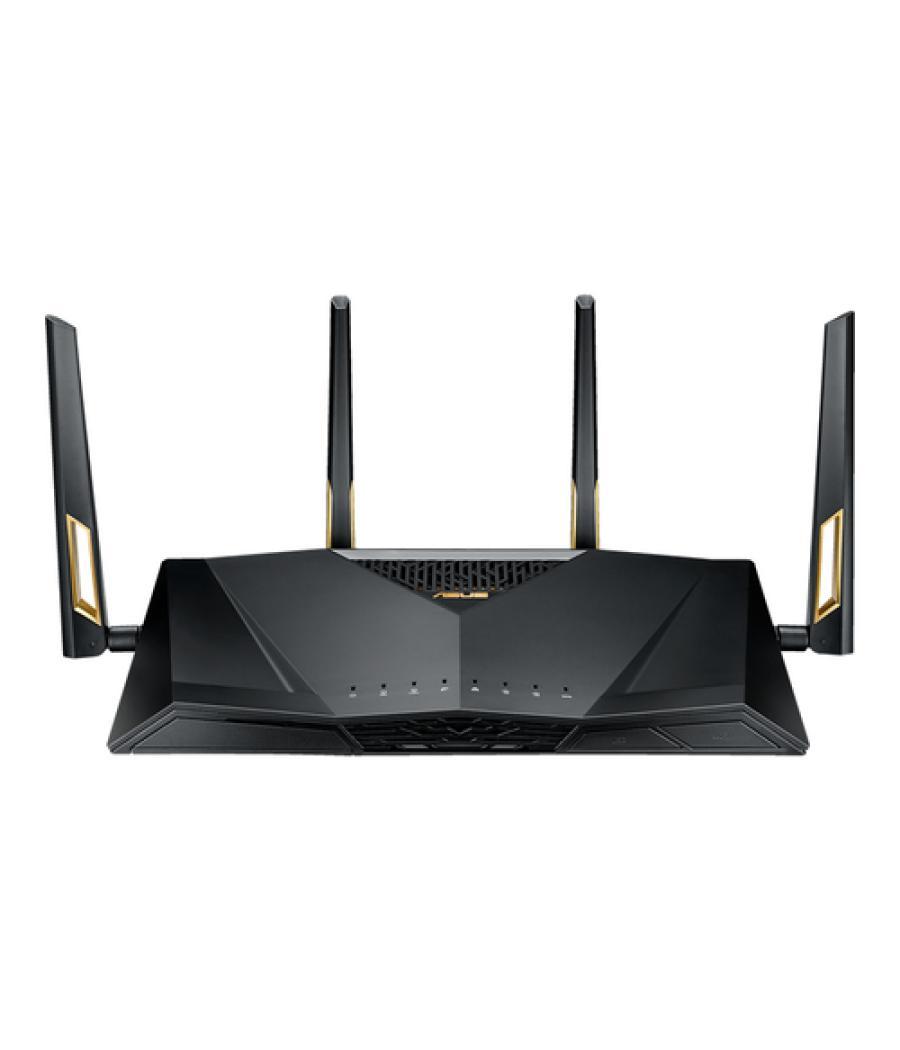 ASUS RT-AX88U router inalámbrico Gigabit Ethernet Doble banda (2,4 GHz / 5 GHz) 4G Negro