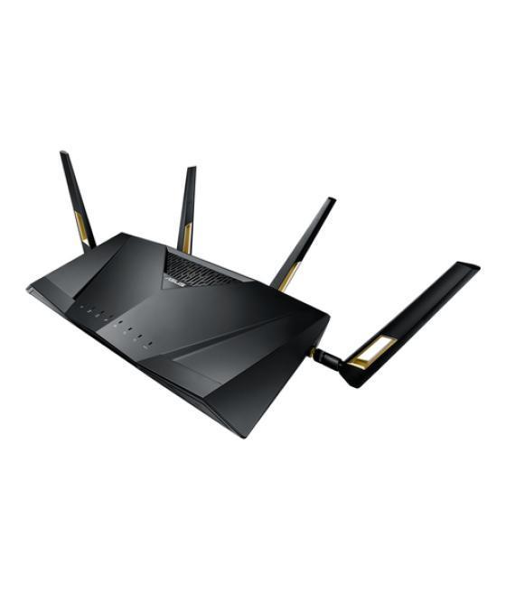 ASUS RT-AX88U router inalámbrico Gigabit Ethernet Doble banda (2,4 GHz / 5 GHz) 4G Negro