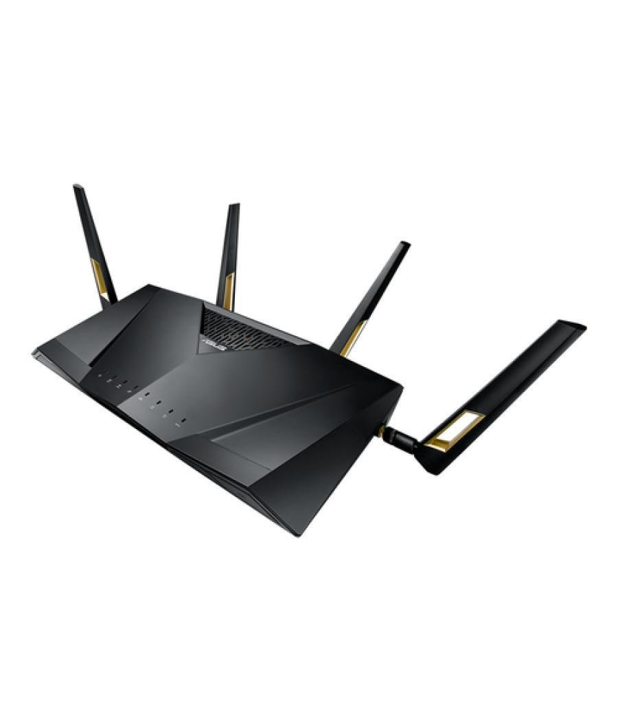 ASUS RT-AX88U router inalámbrico Gigabit Ethernet Doble banda (2,4 GHz / 5 GHz) 4G Negro