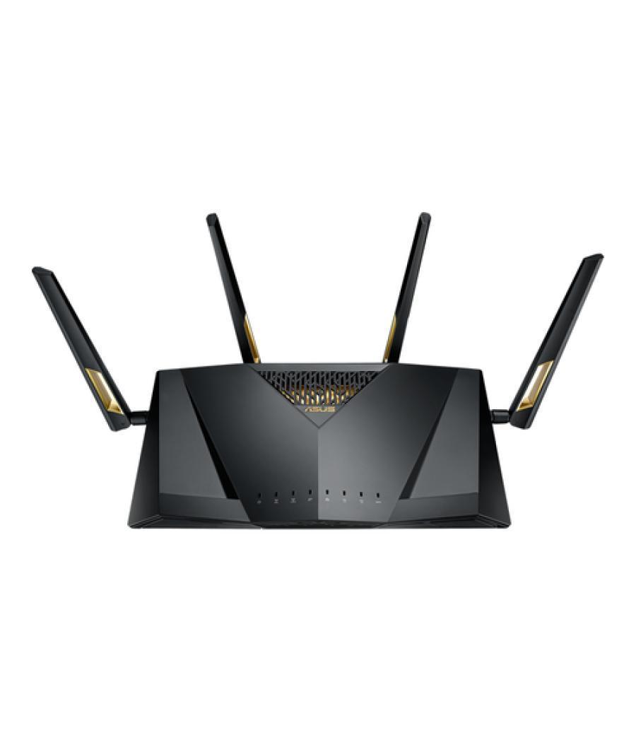 ASUS RT-AX88U router inalámbrico Gigabit Ethernet Doble banda (2,4 GHz / 5 GHz) 4G Negro