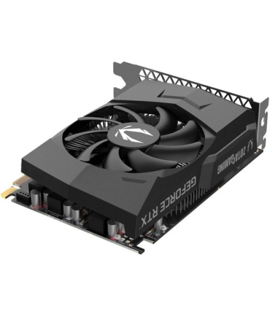 Vga zotac rtx 3050 6gb solo gddr6,nv,rtx3050,gddr6,6gb,96bit,hdmi+3dp,1 ventilador (zt-a30510g-10l)