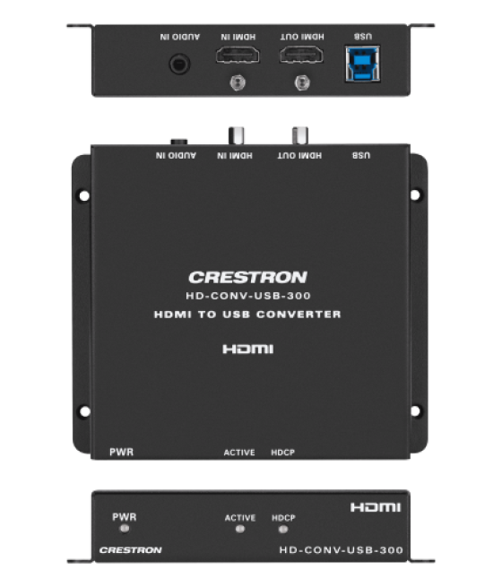 Crestron usb converter with hdmi and analog audio input (hd-conv-usb-300) 6512272