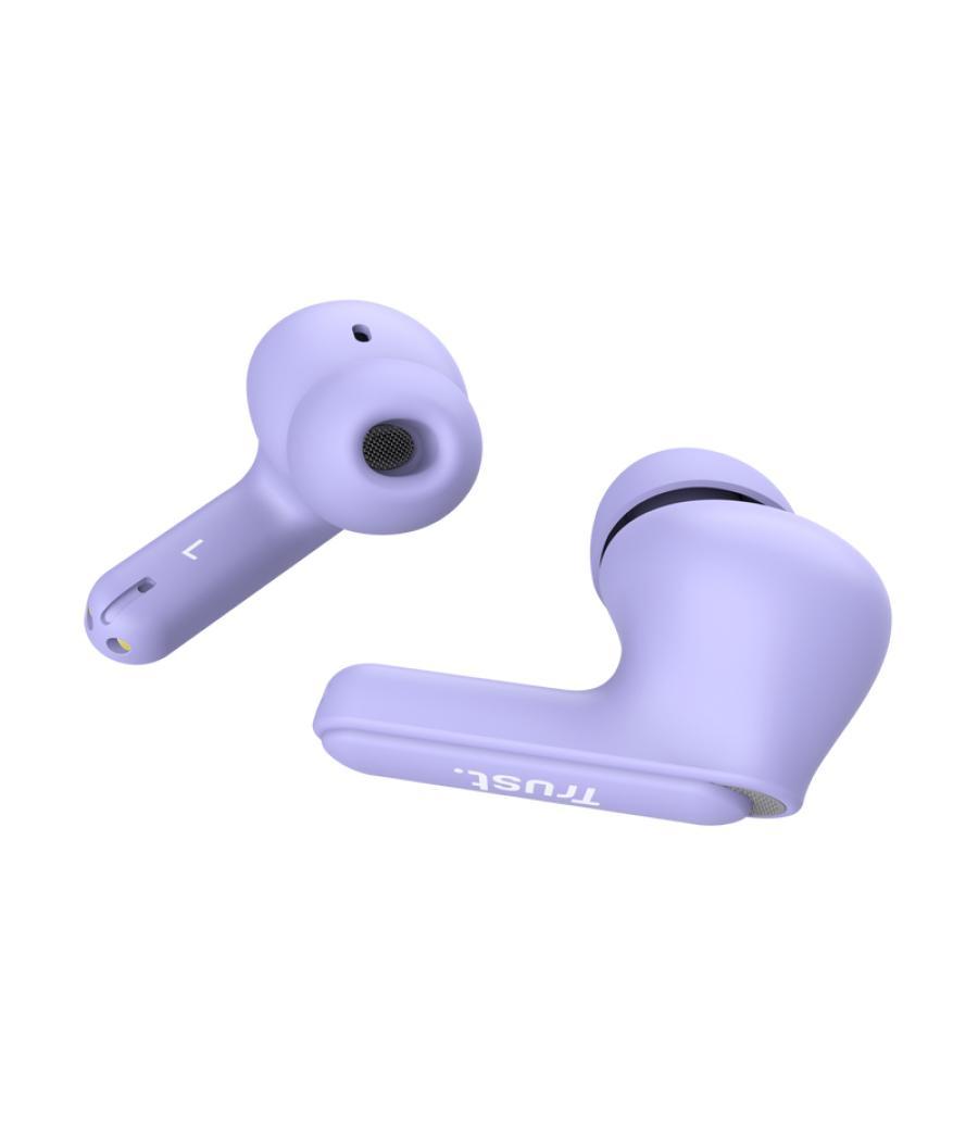 Auricular de boton wireless yavi enc morado trust