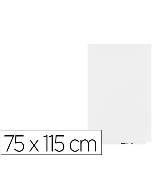 Pizarra blanca rocada skinmatt proyeccion mate lacada magnética 75x115 cm