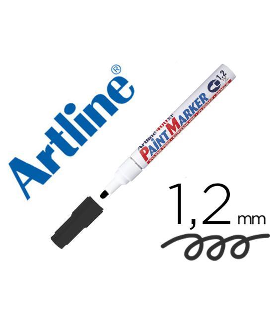 Rotulador artline marcador permanente ek-440 xf negro -punta redonda 1.2 mm -metal caucho y plástico