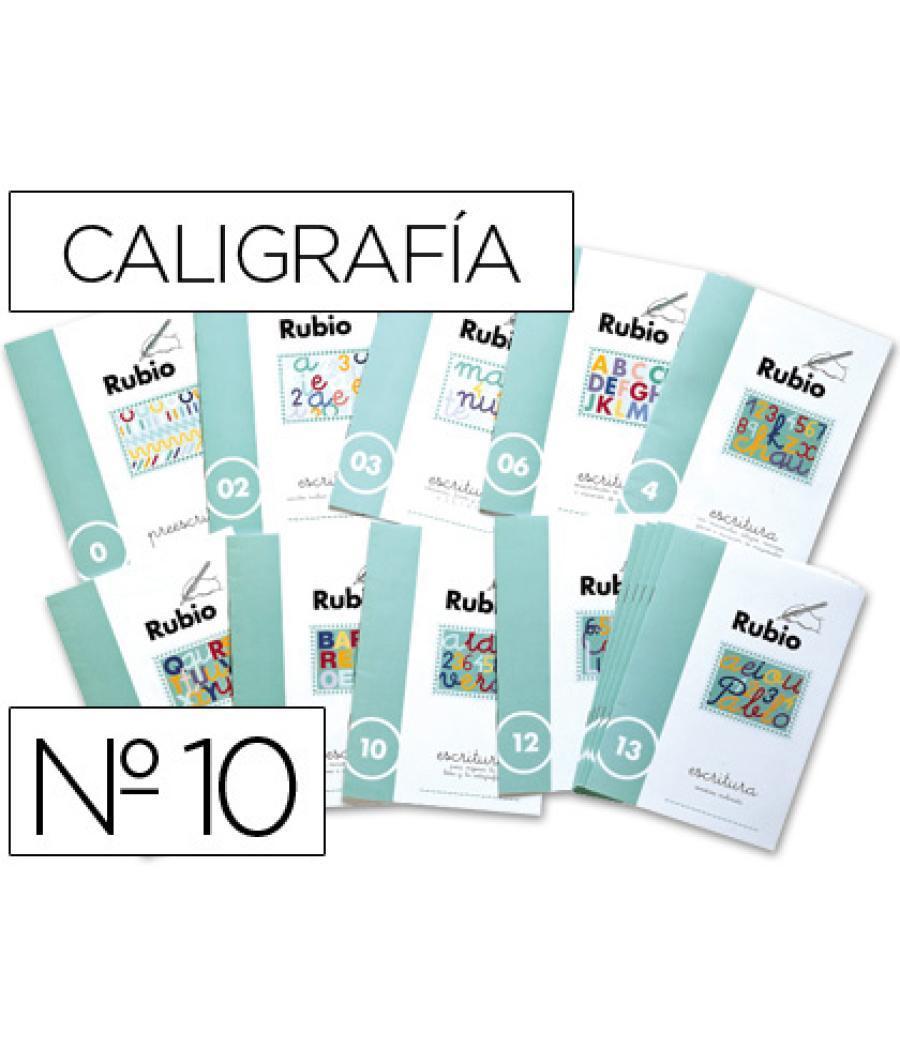 Cuaderno rubio caligrafia nº 10