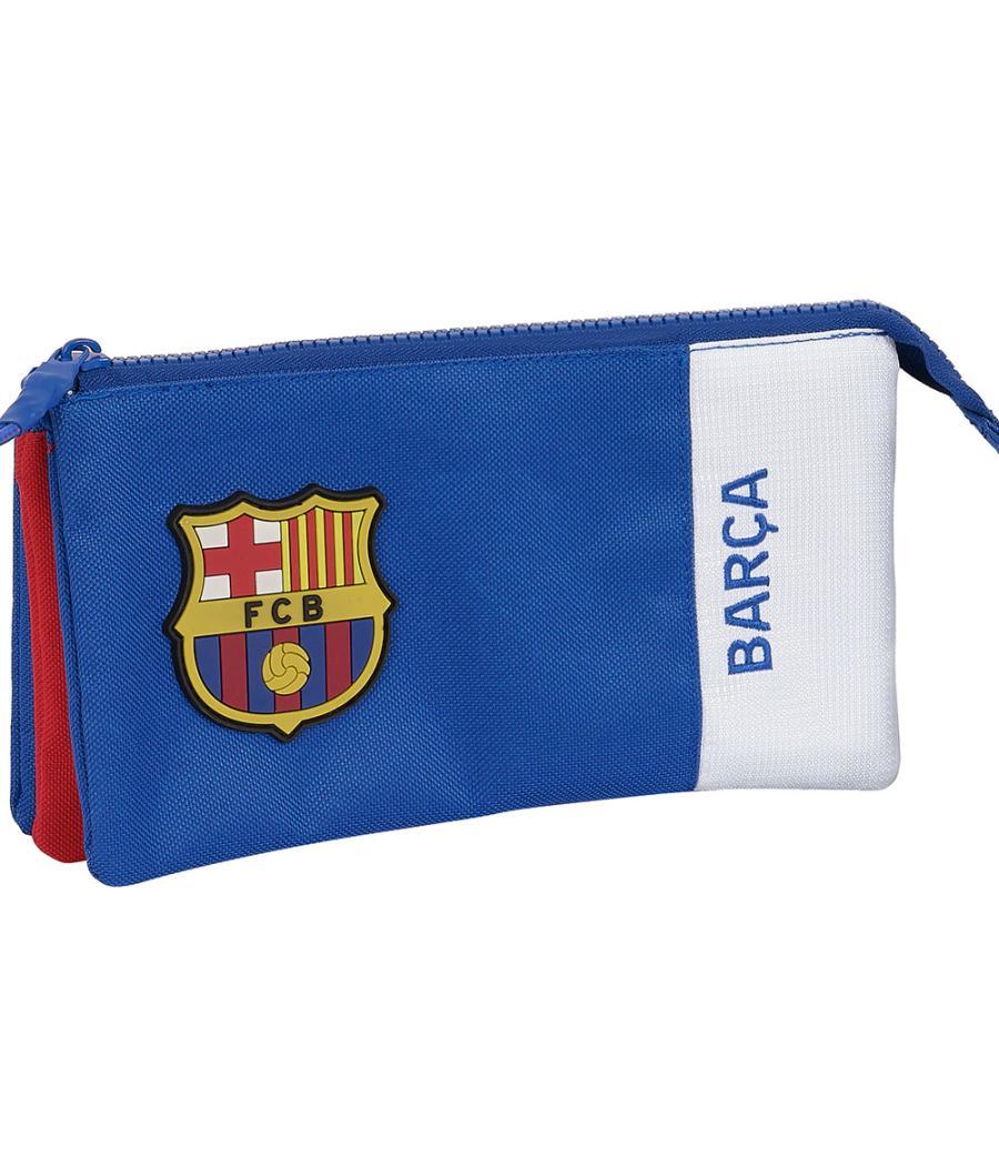 Bolso escolar portatodo safta triple f.c. barcelona 2 equipacion 23/24 30x220x120 mm