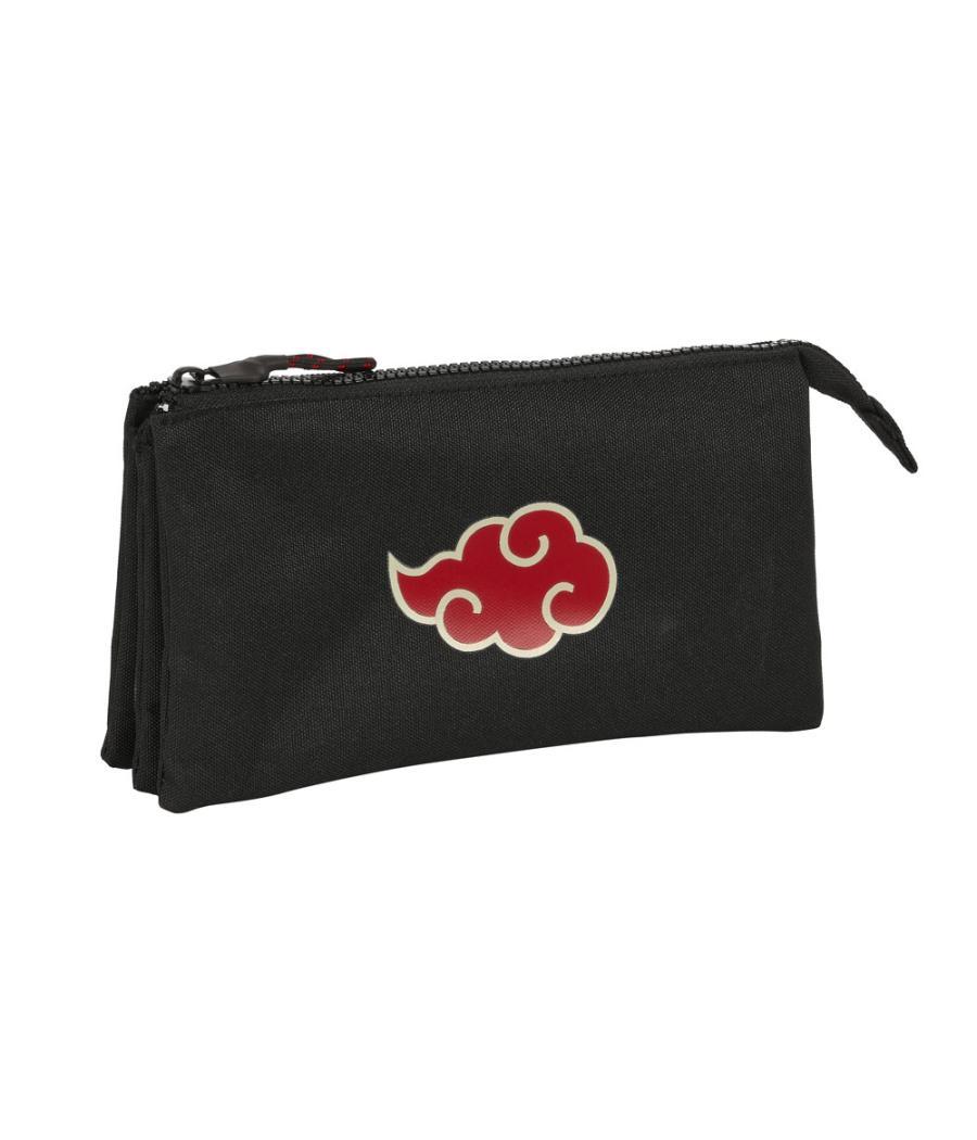 Bolso escolar portatodo safta triple naruto teen 120x220x30 mm