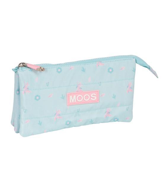 Bolso escolar portatodo safta triple moos garden 120x220x30 mm