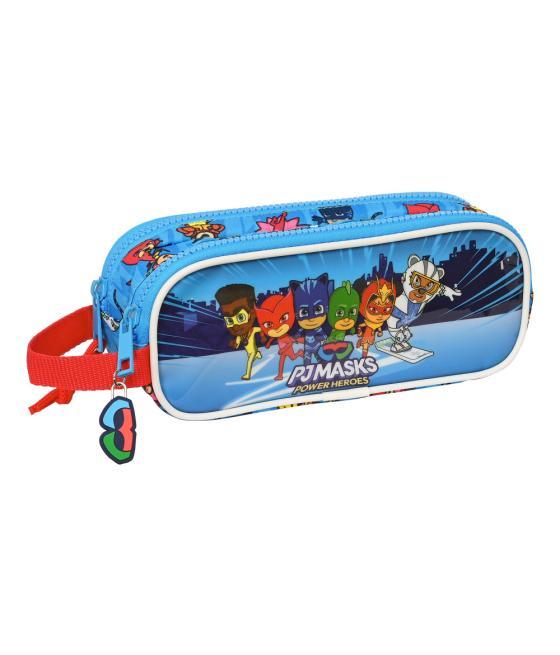 Bolso escolar portatodo safta doble pjmask 80x210x60 mm