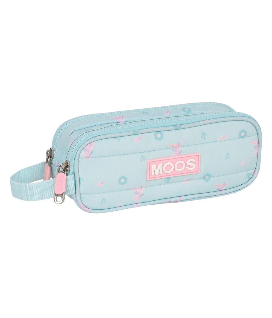 Bolso escolar portatodo safta doble moos garden 80x210x60 mm