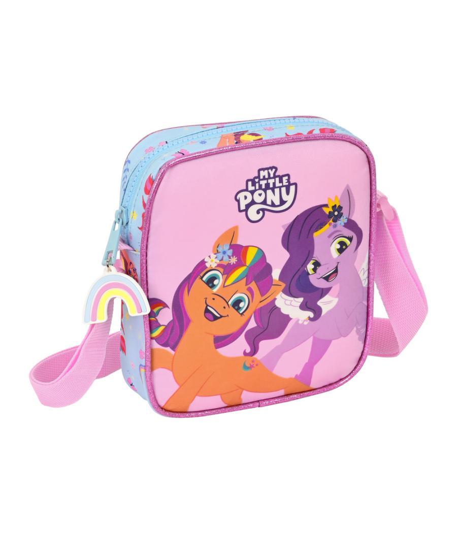 Bolsito bandolera safta my little pony wild & free 180x160x40 mm