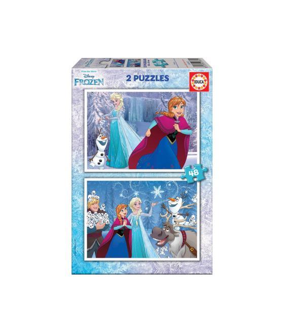 Puzle safta frozen ii memories 48 piezas 2 unidades