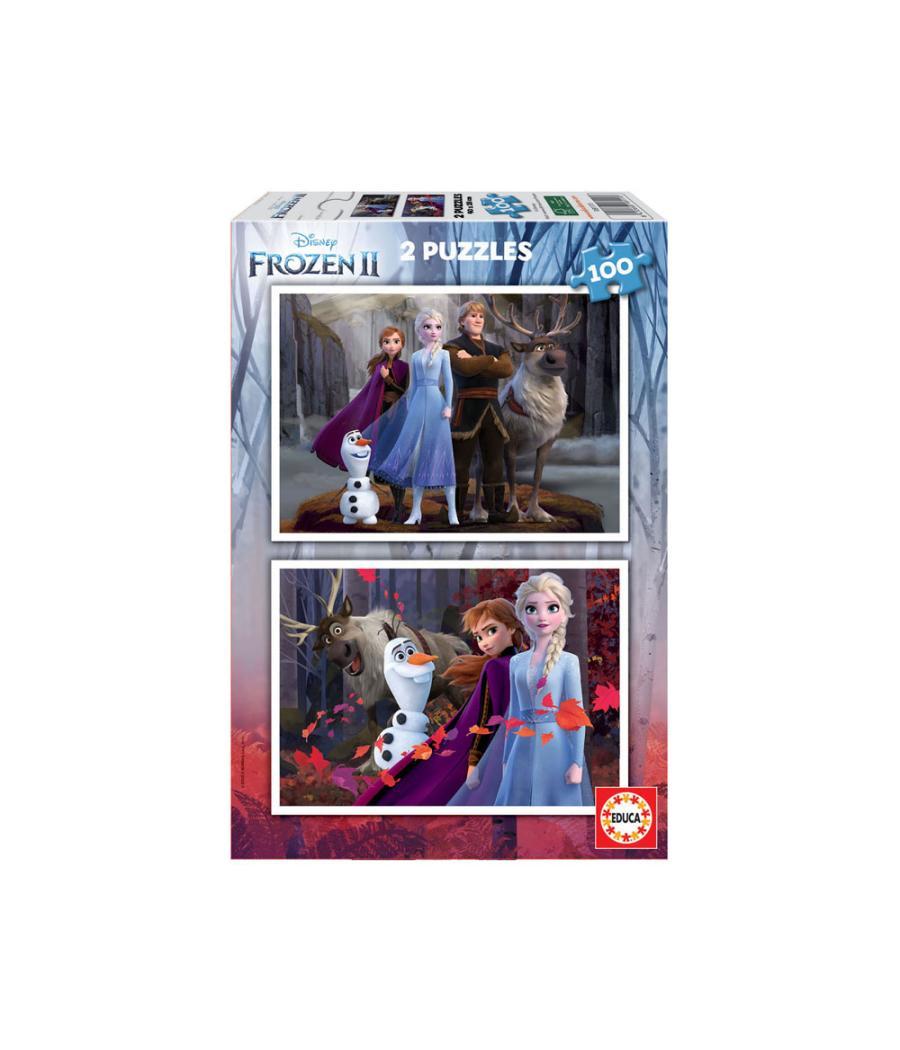 Puzle safta frozen ii memories 100 piezas 2 unidades