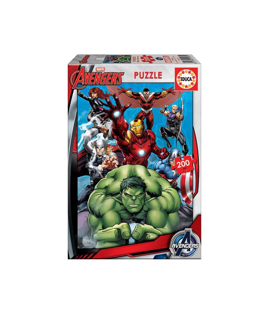 Puzle safta 200 piezas avengers super heroes