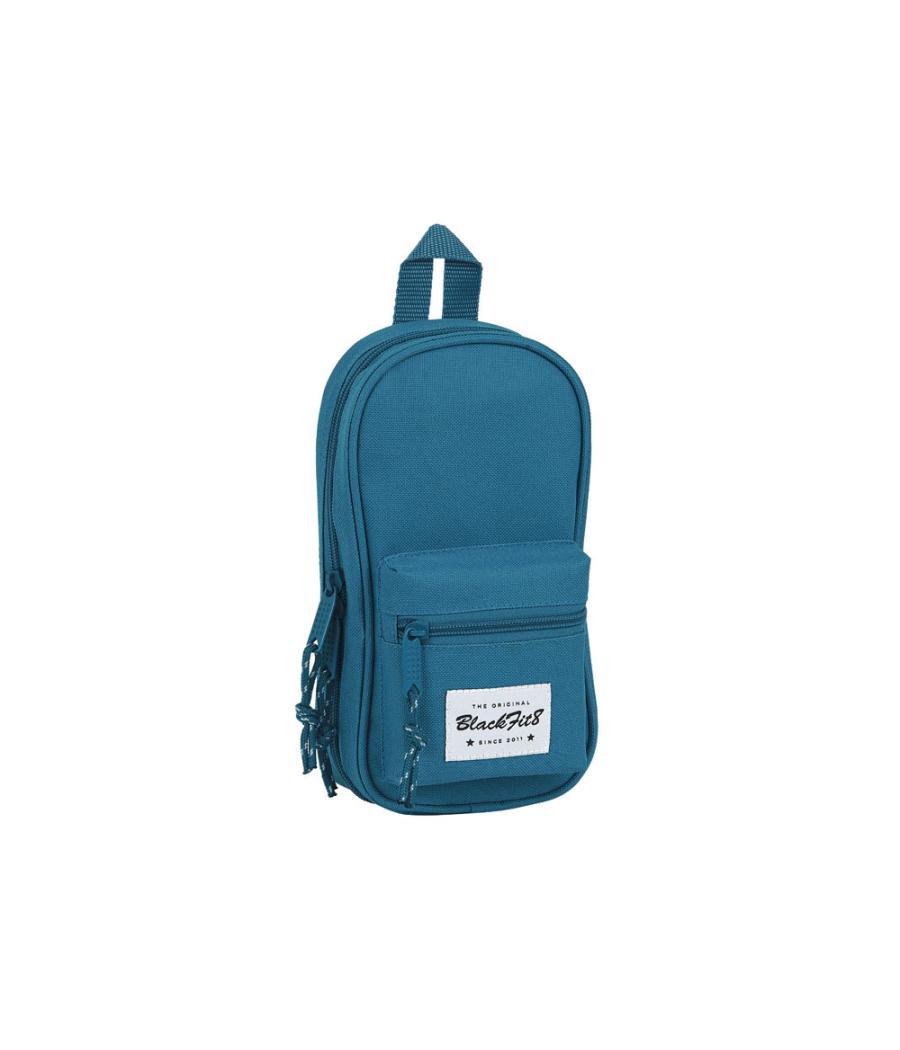 Plumier escolar safta blackfit8 \"egeo\" mochila con 4 portatodos llenos 120x50x230 mm