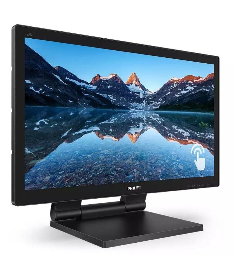 Monitor profesional táctil philips 222b9t 21.5'/ full hd/ multimedia/ negro