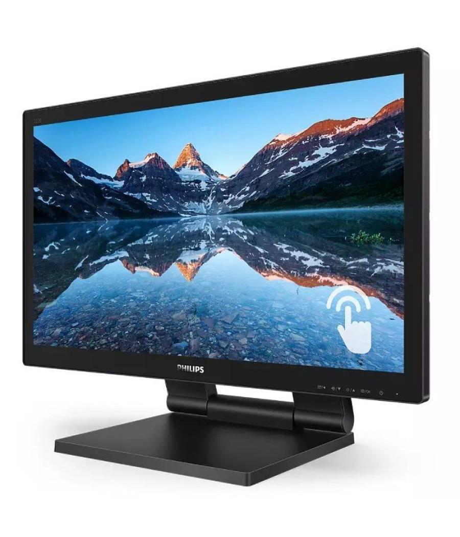 Monitor profesional táctil philips 222b9t 21.5'/ full hd/ multimedia/ negro