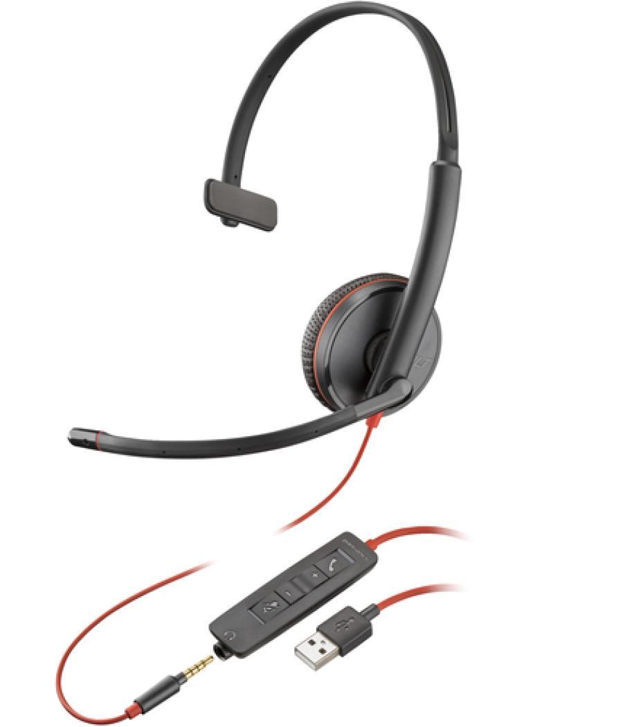 POLY Auriculares Blackwire 3215 monaural USB-A (paquete)