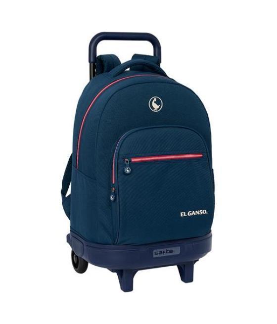 Safta mochila grande c/ruedas compact extraible el ganso "classic"