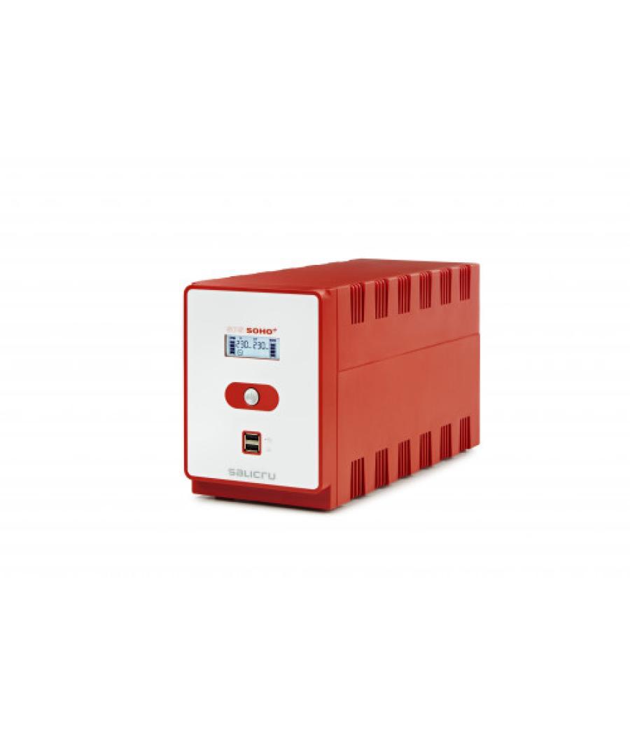 Salicru sps 1200 soho+ iec – sistema de alimentación ininterrumpida (sai/ups) de 1200 va line-interactive y con doble cargador u