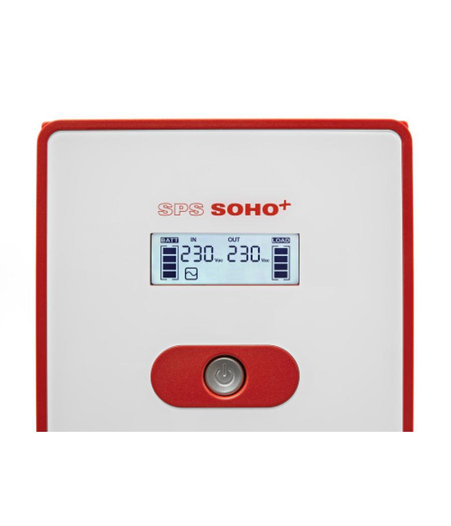 Salicru sps 1200 soho+ iec – sistema de alimentación ininterrumpida (sai/ups) de 1200 va line-interactive y con doble cargador u