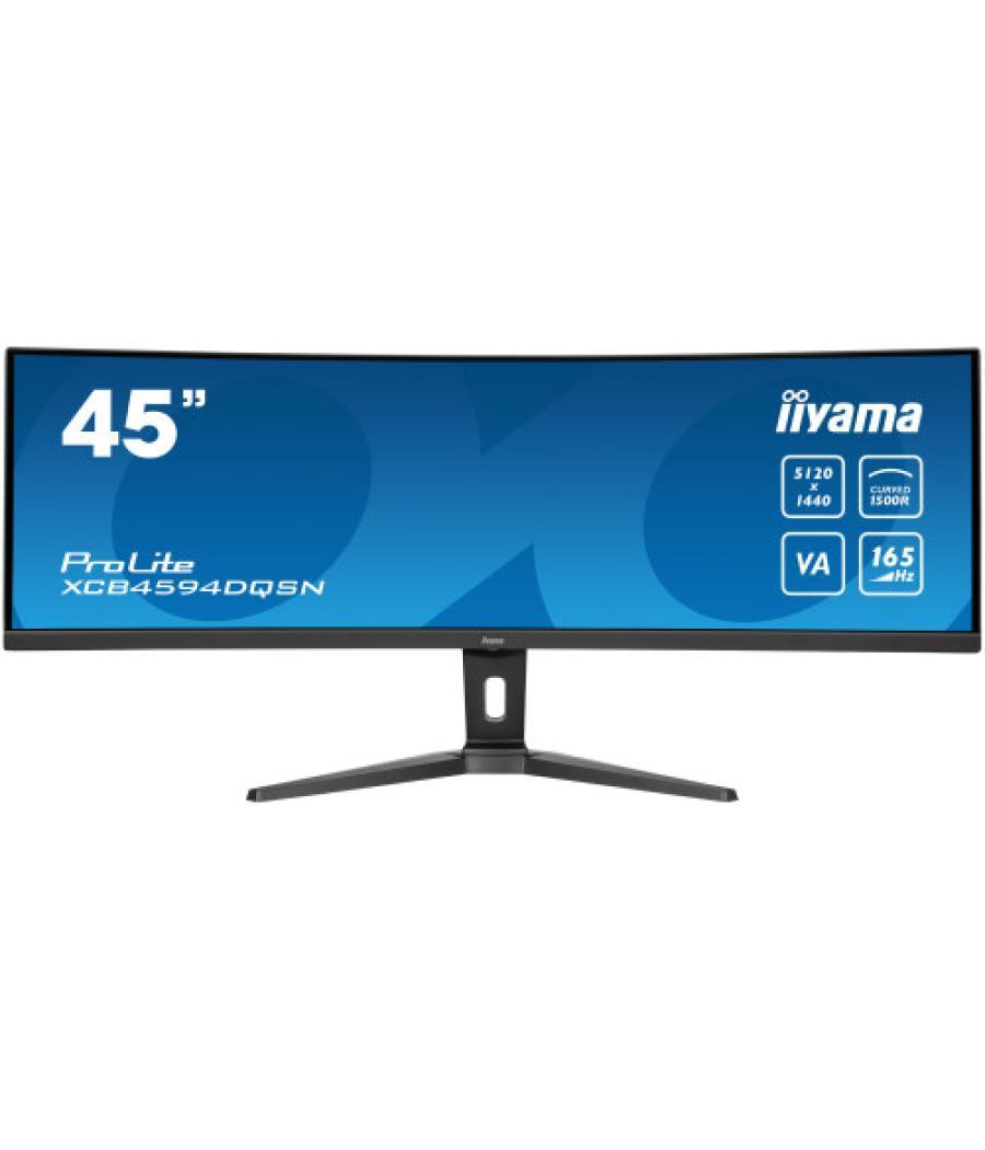 Iiyama g-master 45"lcd curved bus. uwqhd pantalla para pc 114,3 cm (45") 5120 x 1440 pixeles dual qhd led negro