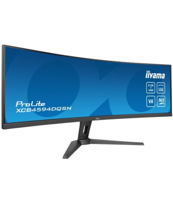 Iiyama g-master 45"lcd curved bus. uwqhd pantalla para pc 114,3 cm (45") 5120 x 1440 pixeles dual qhd led negro