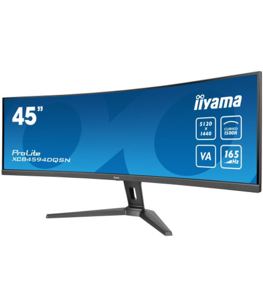 Iiyama g-master 45"lcd curved bus. uwqhd pantalla para pc 114,3 cm (45") 5120 x 1440 pixeles dual qhd led negro