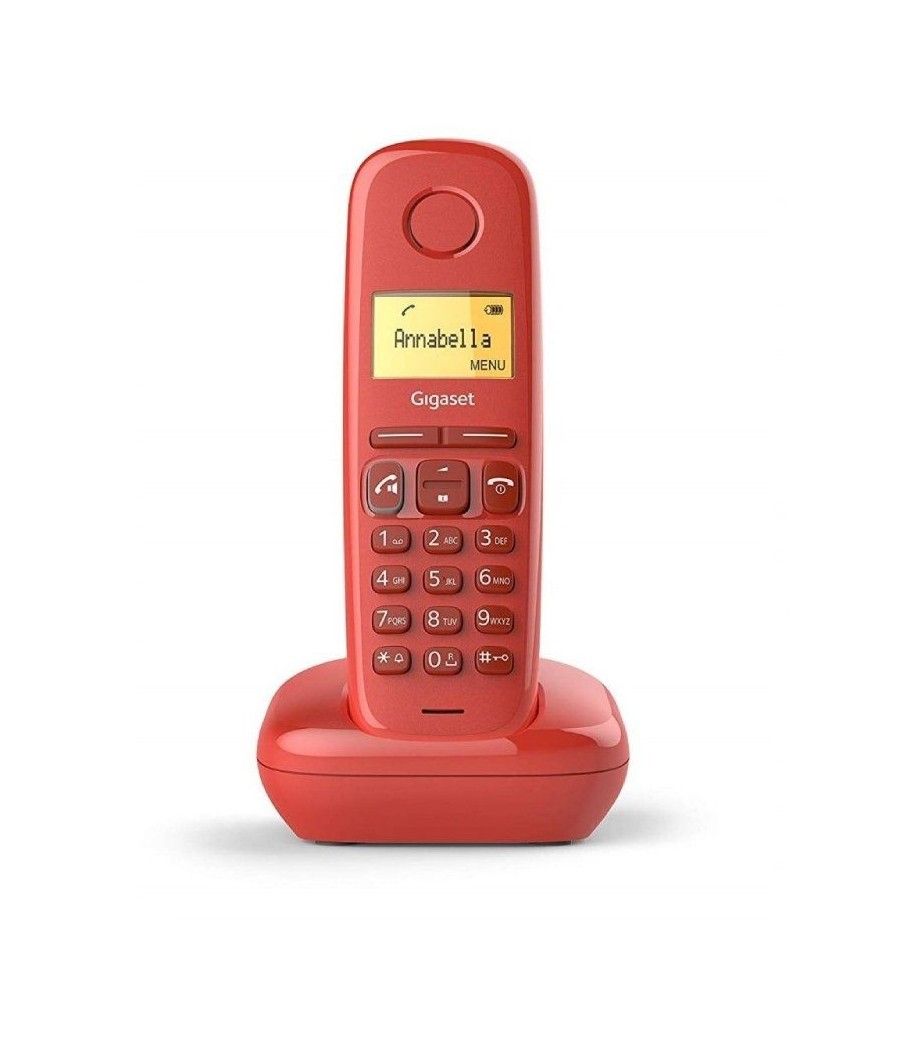 Teléfono Inalámbrico Gigaset A270/ Rojo - Imagen 2