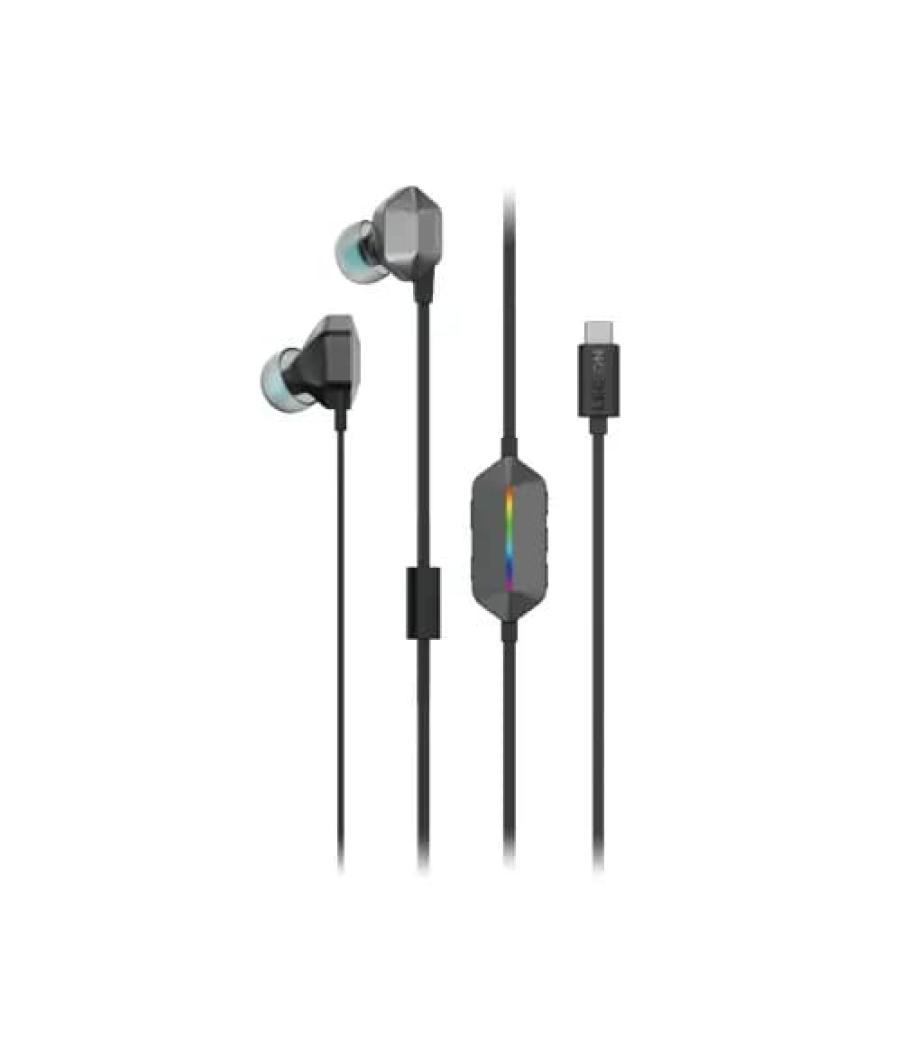 Lenovo Legion E510 Auriculares Alámbrico Dentro de oído Juego USB Tipo C Gris